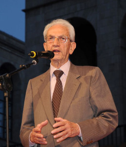 Carlo Smuraglia, presidente dell'ANPI