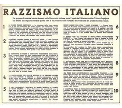 manifesto-razzismo-italiano