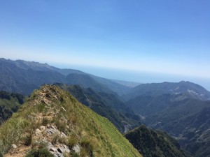 Il crestone sud del Monte Cavallo