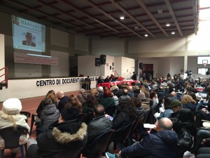 Il convegno nella palestra del Carcere di Padova