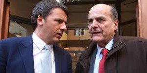 Bersani e Renzi 2