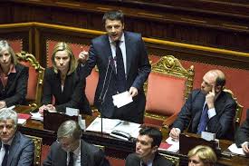 Il discorso con cui Renzi chiese la fiducia al Senato nel febbraio 2014