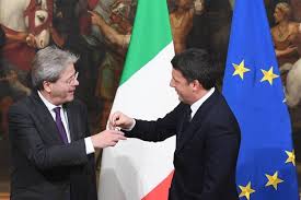 Passaggio delle consegne tra Renzi e Gentiloni